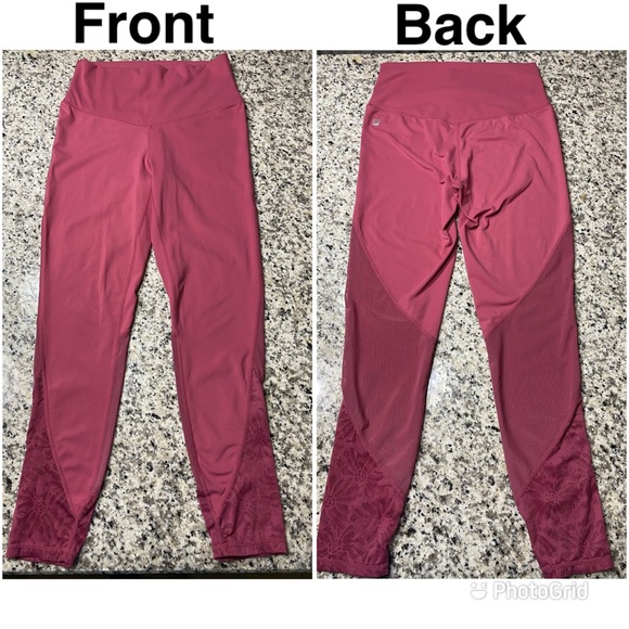Gently used/rarely worn - Fabletics pink leggings - Picture 2 of 7